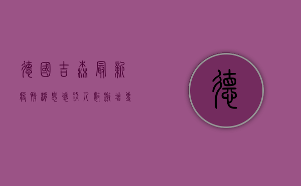 德国吉森最新疫情消息，感染人数激增，专家呼吁加强防控措施