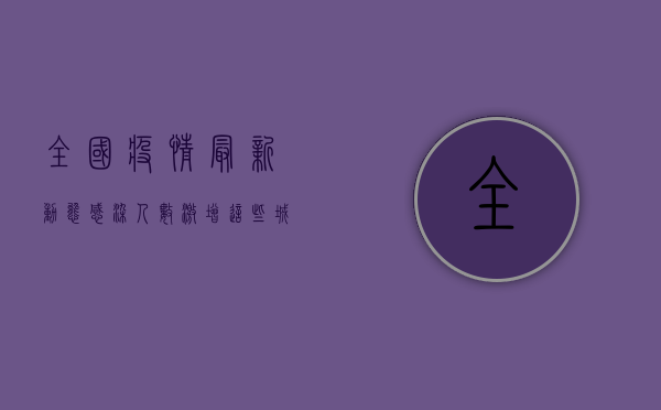 全国疫情最新动态，感染人数激增，这些城市需警惕！