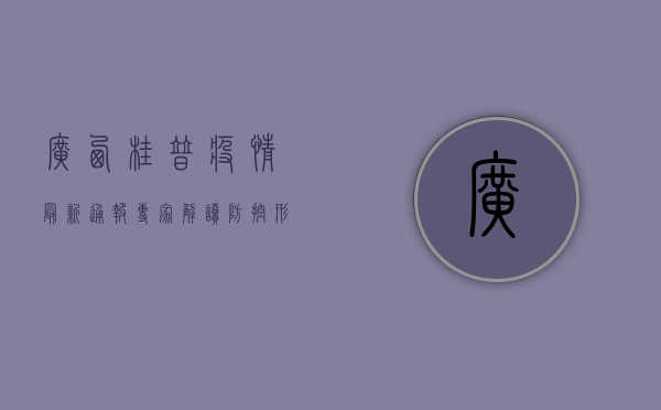 广西桂普疫情最新通报，专家解读防控形势与应对策略