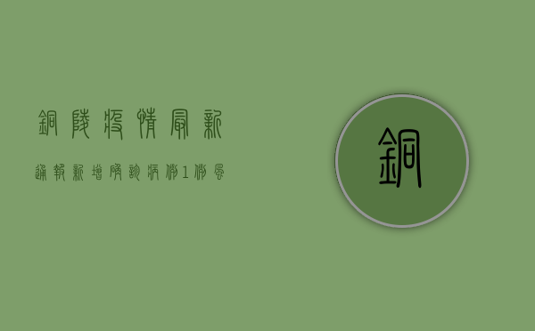 铜陵疫情最新通报，新增确诊病例1例，风险区域调整，防控措施升级！