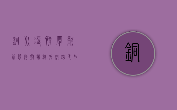铜川疫情最新动态，防控措施升级，市民如何应对？