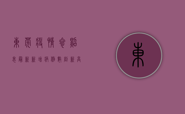东莞疫情参照表最新，新增病例数创新高，这些区域风险等级提升！