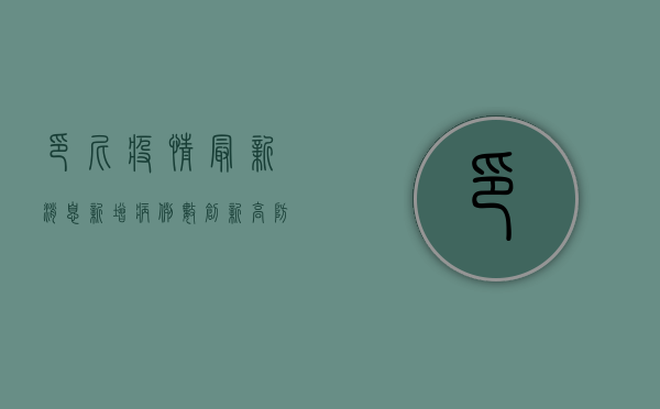 印尼疫情最新消息，新增病例数创新高，防控形势依然严峻
